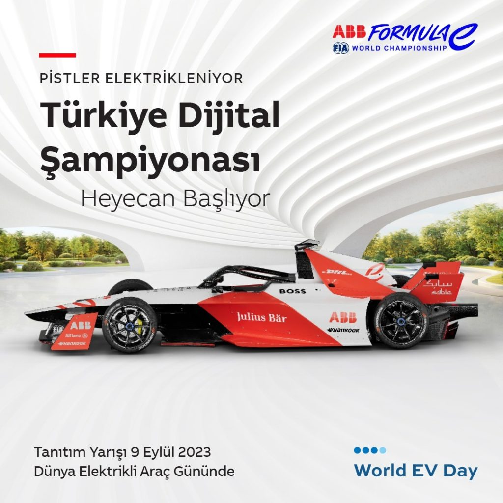 ABB Formula E Türkiye Dijital Şampiyonası Heyecanı Başlıyor!